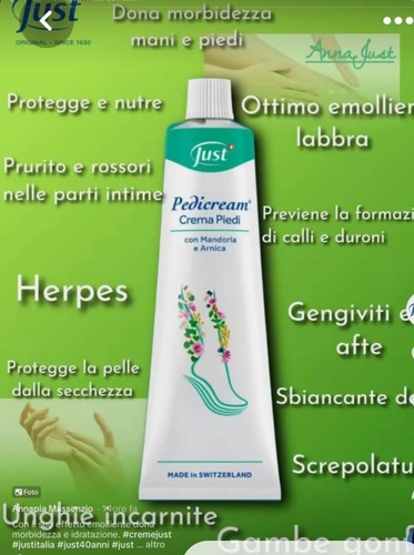 Crema piedi just - piedi,