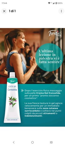 Crema gel consolida just nuovo - consolida,