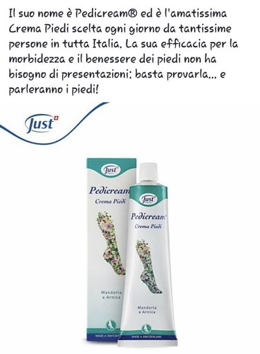 Crema piedi pedicream just 100 - piedi,